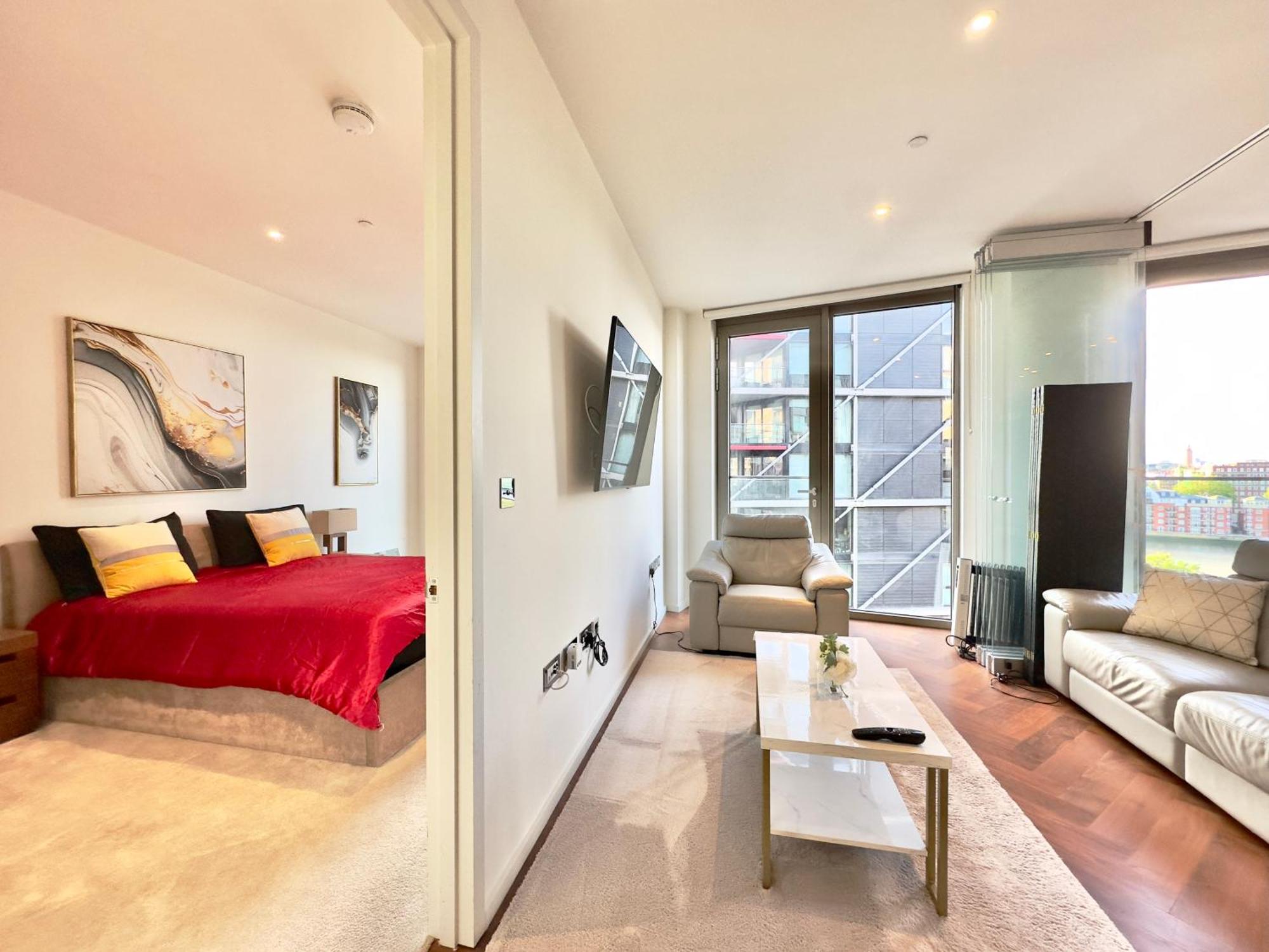 Lavish Penthouse River View Fast Wifi - Luxurylondonstays Экстерьер фото