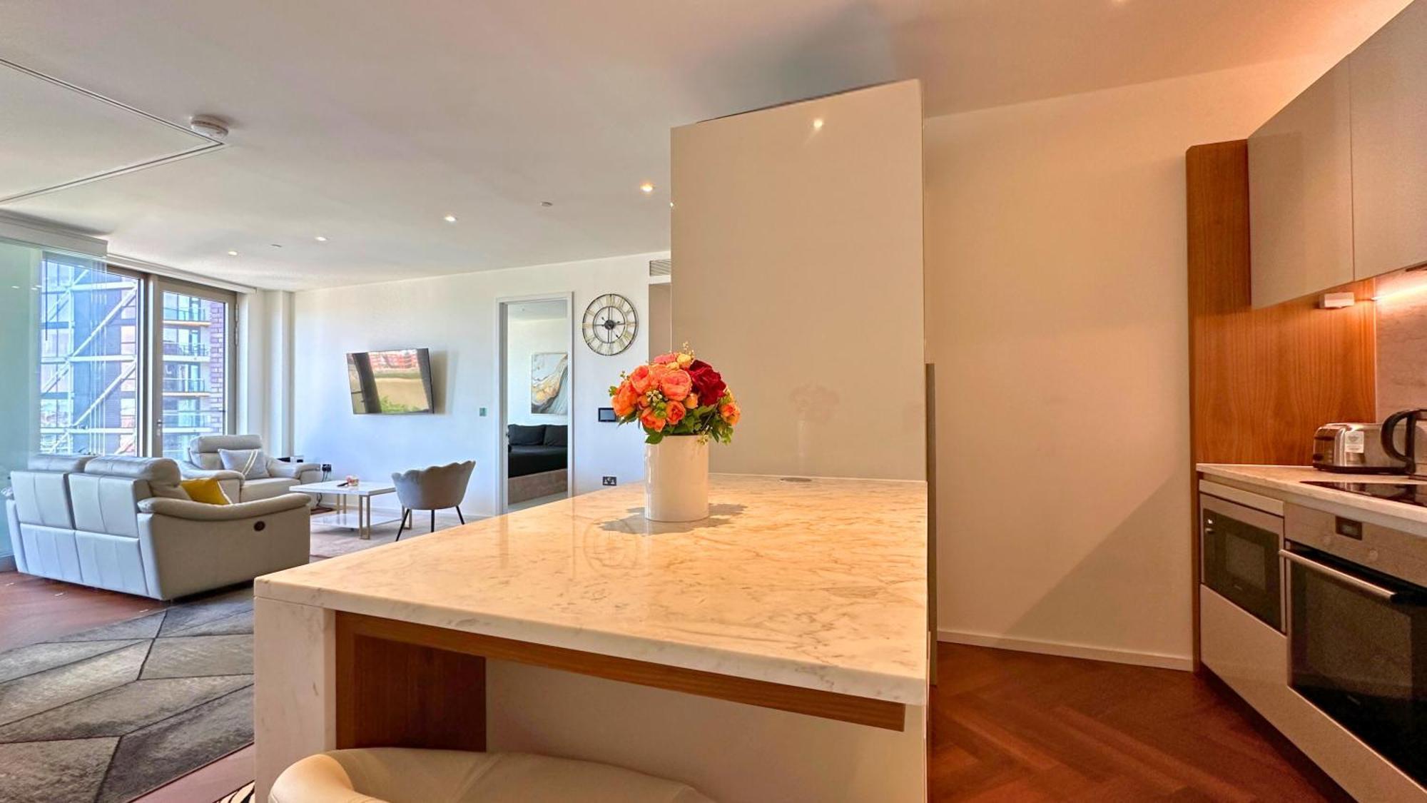 Lavish Penthouse River View Fast Wifi - Luxurylondonstays Экстерьер фото