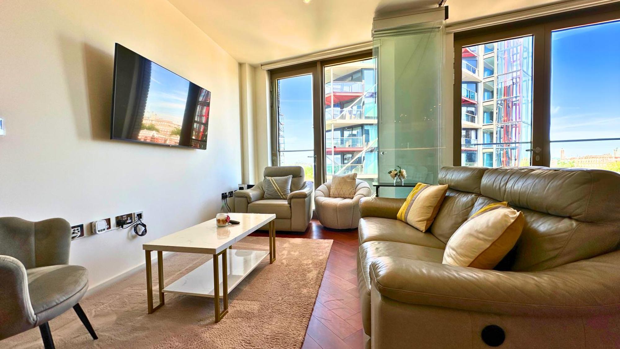 Lavish Penthouse River View Fast Wifi - Luxurylondonstays Экстерьер фото